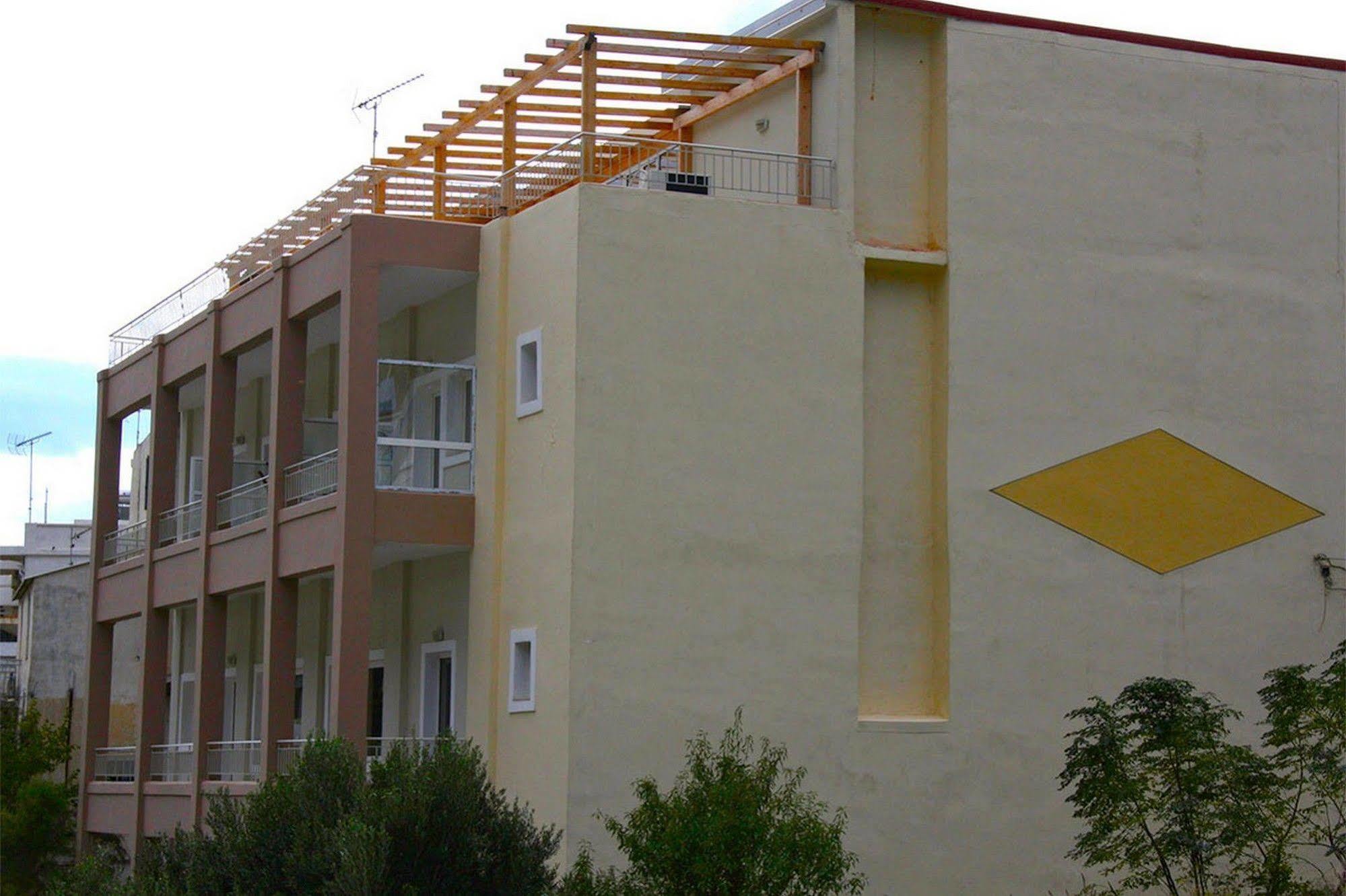 Nefeli Hotel Ágios Kírykos Exteriör bild
